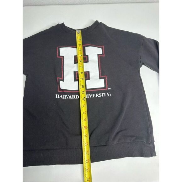 Mango Harvard University Letter H Switshirt Size S Cotton Gray - Picture 3 of 8